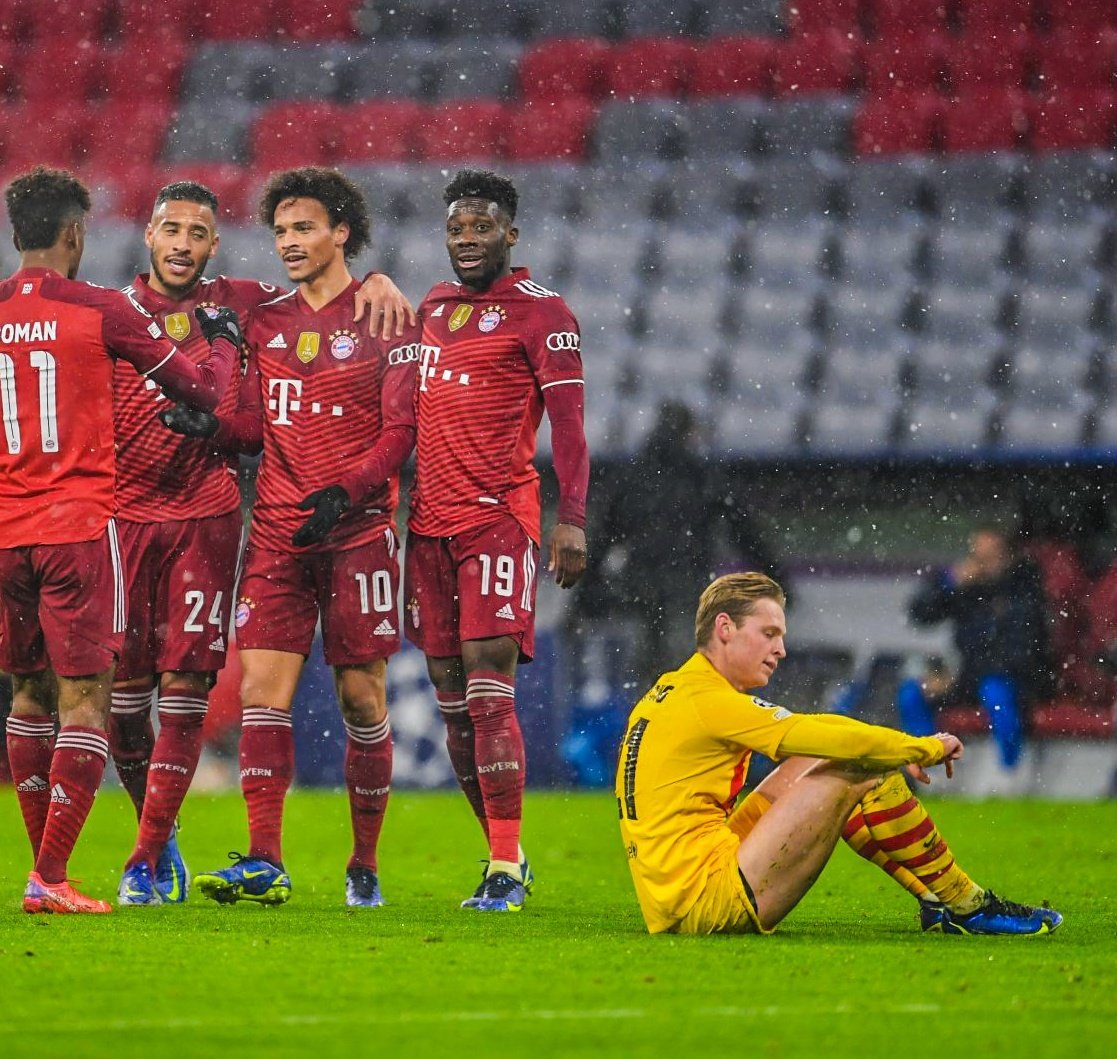 巴塞罗那后防不稳，拜仁慢热取胜的简单介绍